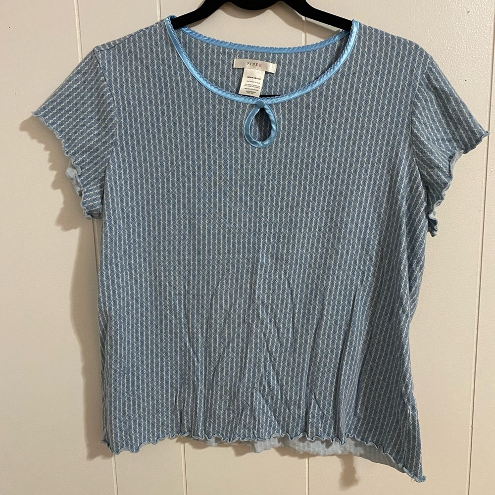 Medium PINK K shirt sleeve shirt